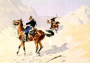 Frederick Remington The Advance Guard oil painting reproduction